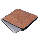 Ledertextur, Hintergrundtextur, Kunst, Hintergrund Laptopschutzhülle (Vorne Knopf)