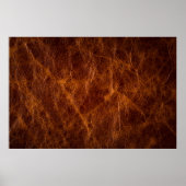 Ledertextur in Braun,Textur,Hintergrund,ar Poster (Vorne)