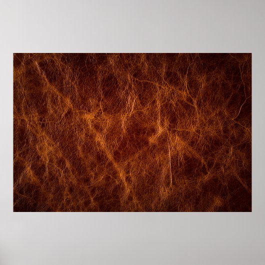 Ledertextur in Braun,Textur,Hintergrund,ar Poster (Vorne)