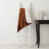 Ledertextur in Braun,Textur,Hintergrund,ar Sherpadecke (Beispiel)