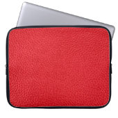Ledertextur Laptopschutzhülle (Vorderseite)