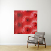 Ledertextur mit rotem Sofa Wandteppich (Beispiel (Horizontal))