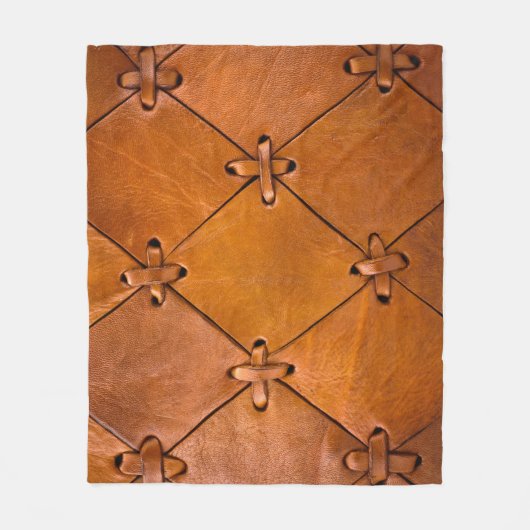 Ledertextur, natürliche Selektion Details. Fleecedecke (Vorderseite)