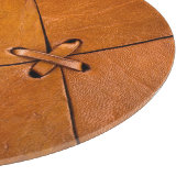 Ledertextur, natürliche Selektion Details. Schneidebrett (Ecke)