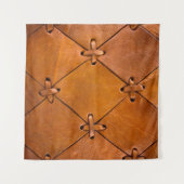 Ledertextur, natürliche Selektion Details. Wandteppich (Vorderseite (Horizontal))