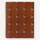 Ledertextur Notizblock (Vorderseite)