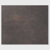 Ledertextur-Scrapbooking braun Geschenkpapier (Flach)