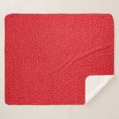 Ledertextur Sherpadecke (Vorderseite (Horizontal))