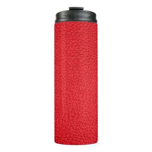 Ledertextur Thermosbecher (Vorderseite)