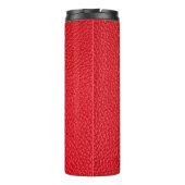 Ledertextur Thermosbecher (Rückseite)