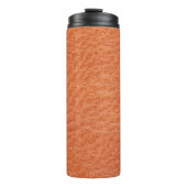 Ledertextur Thermosbecher (Vorderseite)