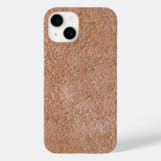Ledertextur Wildleder-Hintergrund-Muster natürlich Case-Mate iPhone Hülle (Rückseite)