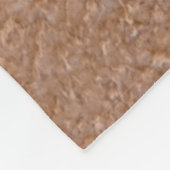 Ledertextur Wildleder-Hintergrund-Muster natürlich Fleecedecke (Ecke)