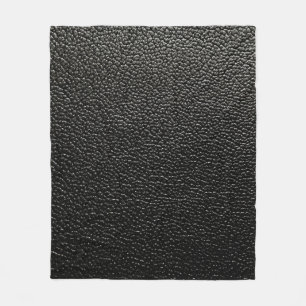 Ledertexturdecke Fleecedecke