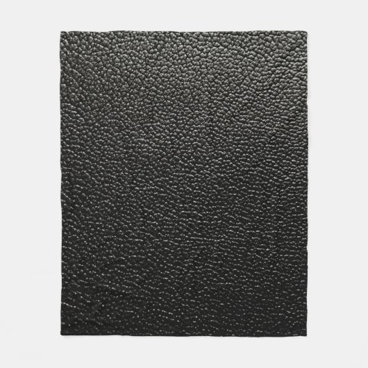 Ledertexturdecke Fleecedecke (Vorderseite)