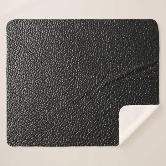 Ledertexturdecke Sherpadecke (Vorderseite (Horizontal))