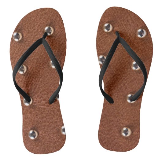 Ledertexturmuster Badesandalen (Fußbett)