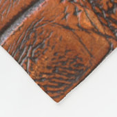 Ledervlies Fleecedecke (Ecke)