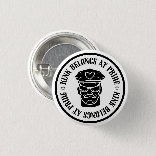 Lederwurzeln Button (Vorne & Hinten)