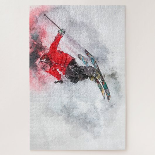 Ledge-Skiing Puzzle (Vertikal)