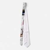 Ledger mit Brille und Gummi-Briefmarke Krawatte (Rückseite)