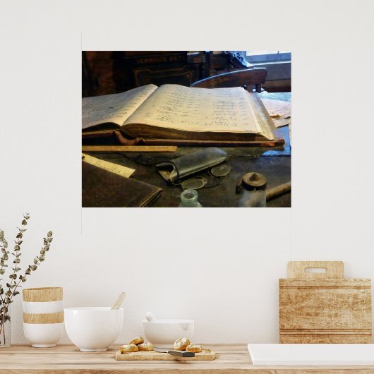 Ledger und Eyeglasses Poster (Küche)