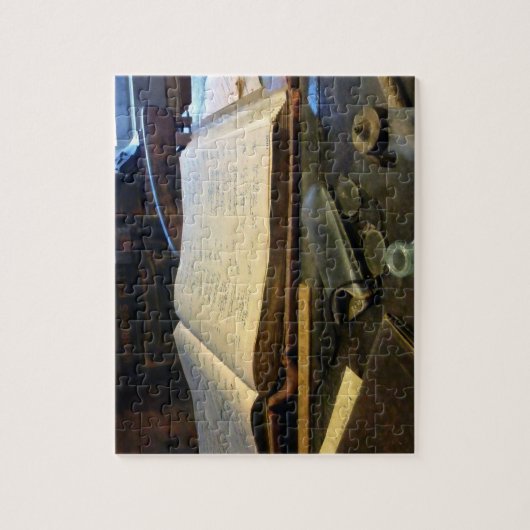 Ledger und Eyeglasses Puzzle (Vertikal)