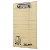 Ledger Whisperer Buchhalter Klemmbrett (Links)