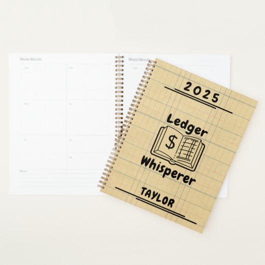 Ledger Whisperer Buchhalter-Planer Planer (Anzeige)