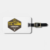 Ledges Staat Park Iowa Gepäckanhänger (Vorderseite horizontal)