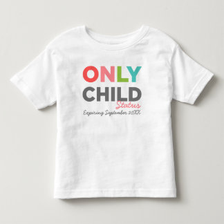 LEDIGLICH KINDERstatus abgelaufen [Datum hier] Kleinkind T-shirt