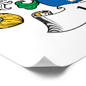 Ledoux Familienwappen Poster (Ecke)