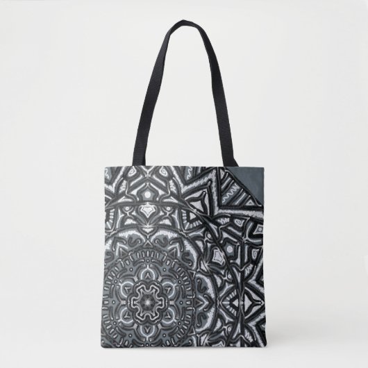 Ledras - Kohle Mandala Tasche (Vorderseite)