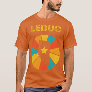 Leduc Alberta Canada Vintag Distressed Souvenir 1 T-Shirt