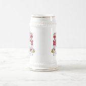 Leduc Familienwappen Bierglas (Mittel)