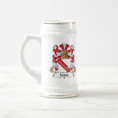 Leduc Familienwappen Bierglas (Links)
