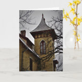 "LeDuc Turret Room" Weihnachtskarte Karte (Gelbe Blume)