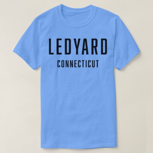 Ledyard Connecticut TShirt (Design vorne)