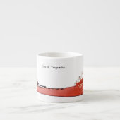 Lee A. Tregurtha Ausschnitt Espresso Tasse (Vorderseite)