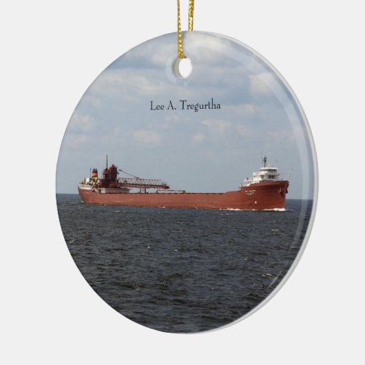 Lee A. Tregurtha Keramik Ornament (Links)