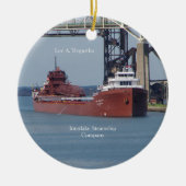 Lee A. Tregurtha Keramik Ornament (Vorne)