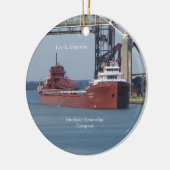 Lee A. Tregurtha Keramik Ornament (Links)