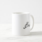 Lee Band Booster New Logo Red Only Kaffeetasse (VorderseiteRechts)