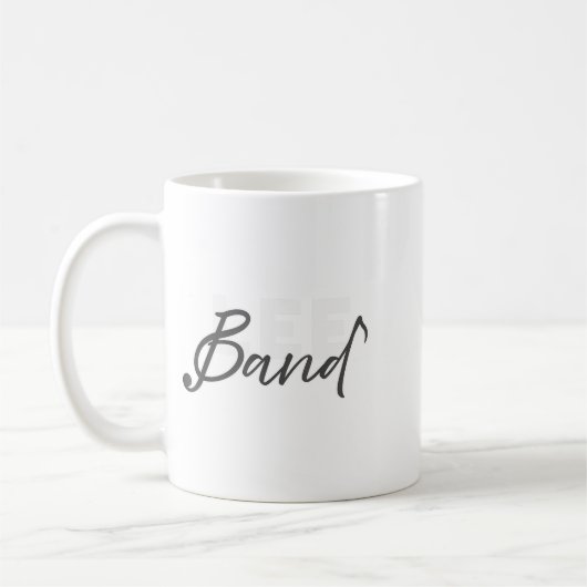 Lee Band Booster New Logo Red Only Kaffeetasse (Links)