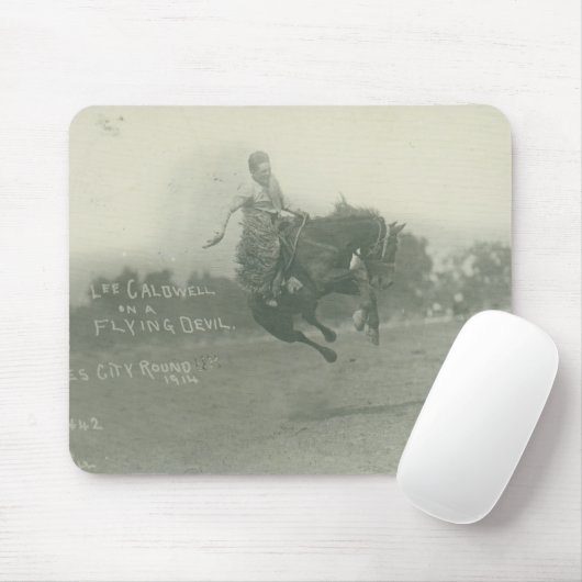 Lee Caldwell Reitenfliegen-Teufel Mousepad (Mit Mouse)