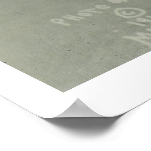 Lee Caldwell reitet auf dem Flying Devil. Poster (Ecke)