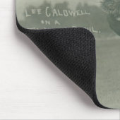 Lee Caldwell reitet Flying Devil. Mousepad (Ecke)