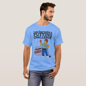 Lee Carvallos Putting Challenge funny family vinta T-Shirt (Vorne ganz)
