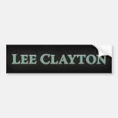 Lee Clayton Autoaufkleber (Vorne)