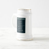 LEE CLAYTON STEIN BIERGLAS (Vorderseite Links)